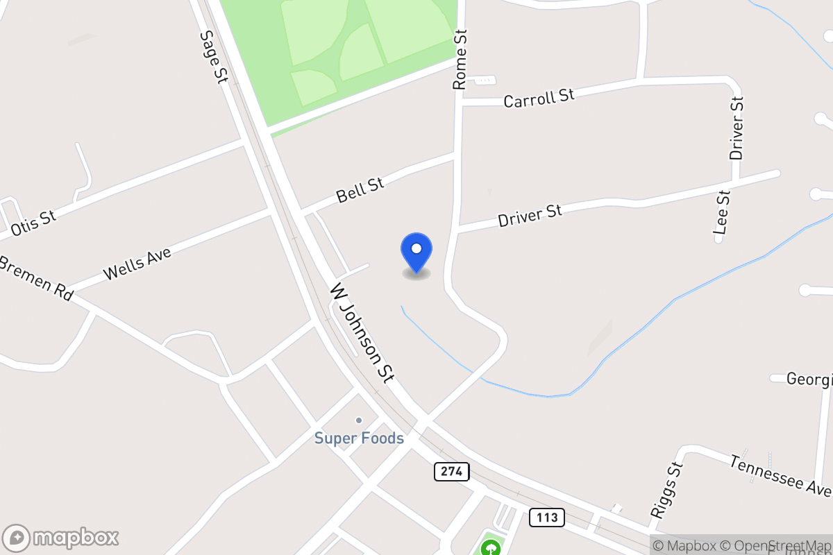Map of 96 Rome St