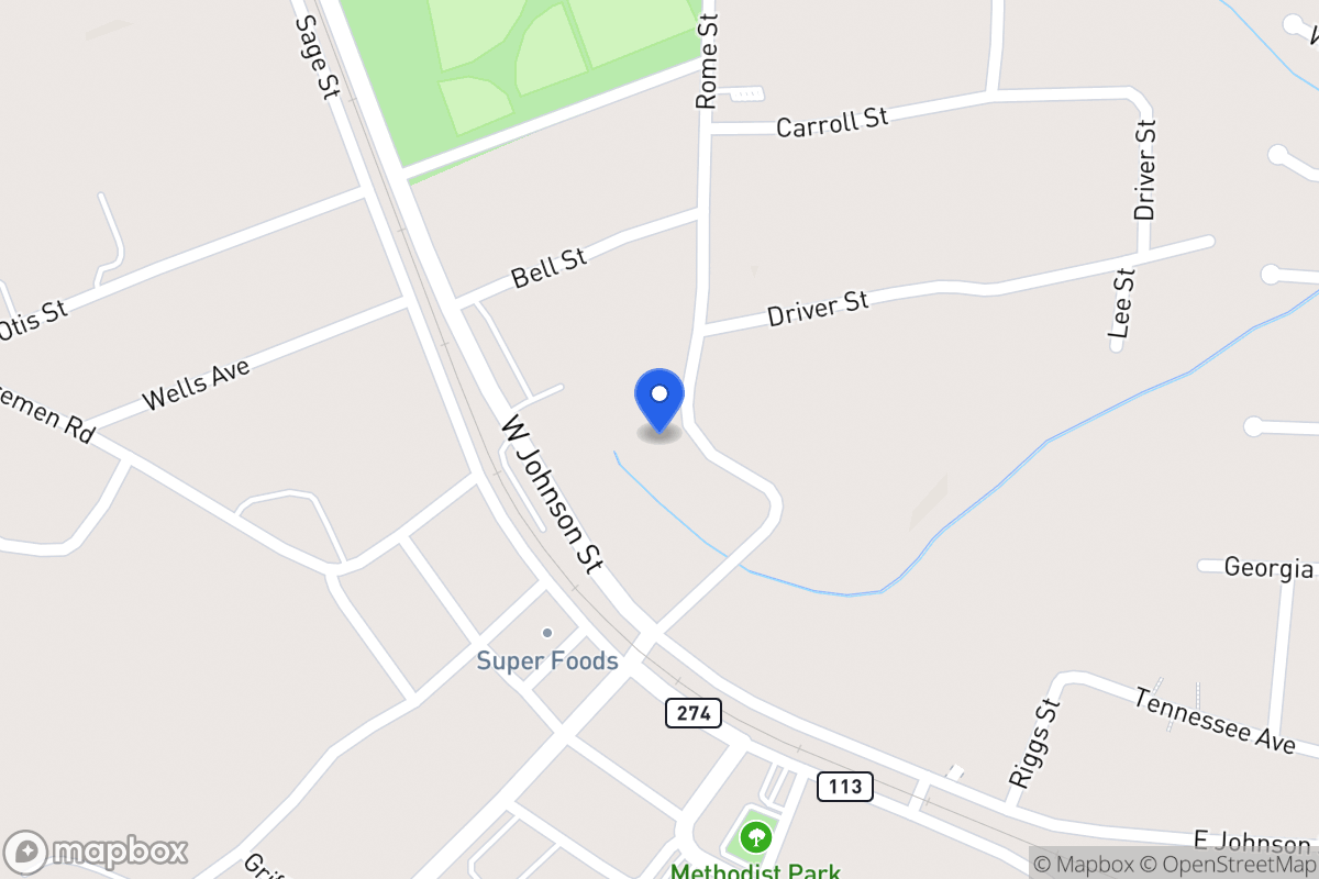 Map of 92 Rome St