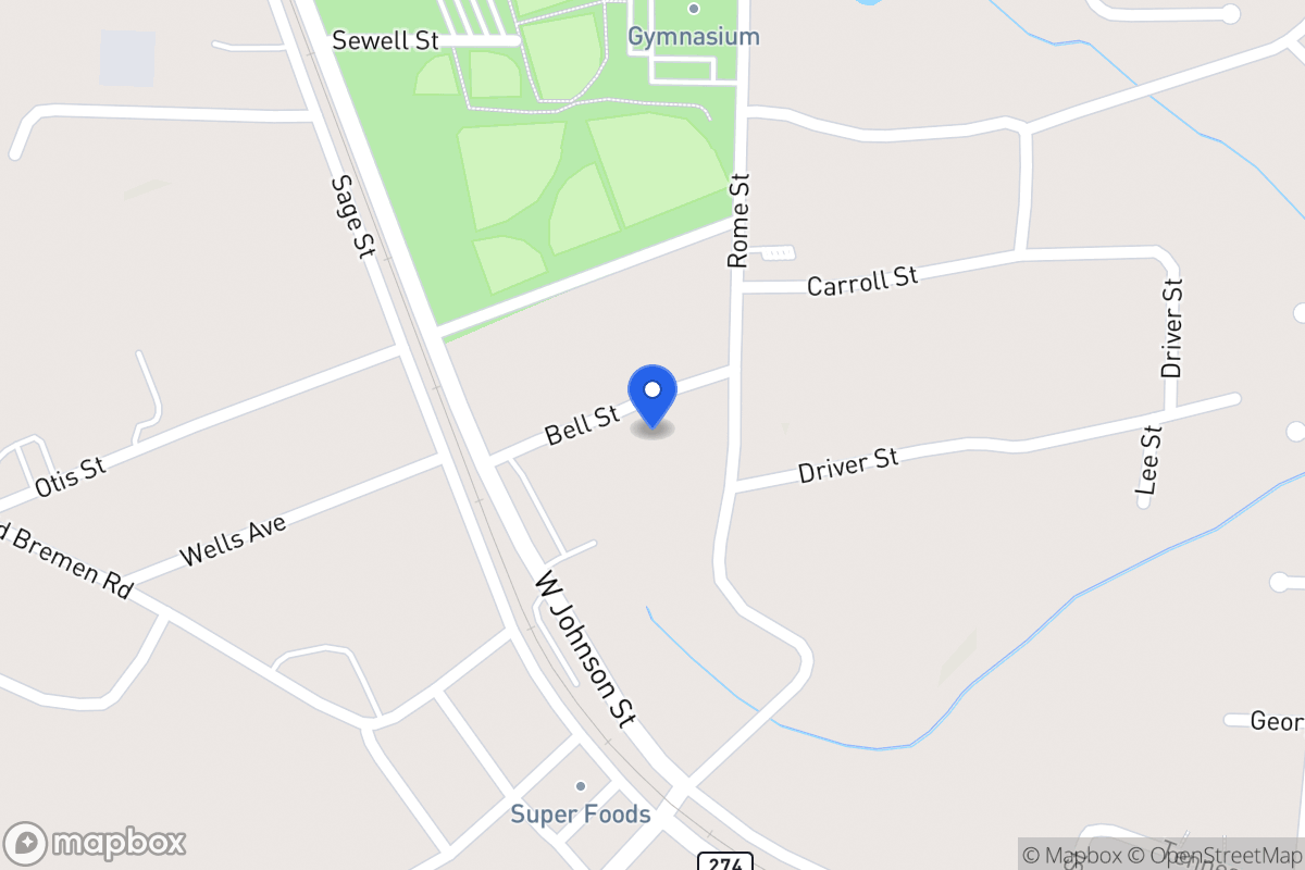 Map of 45 Bell St