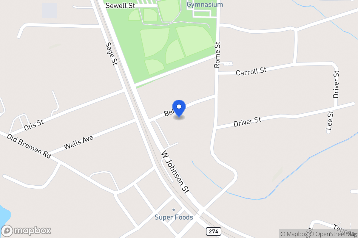 Map of 35 Bell St