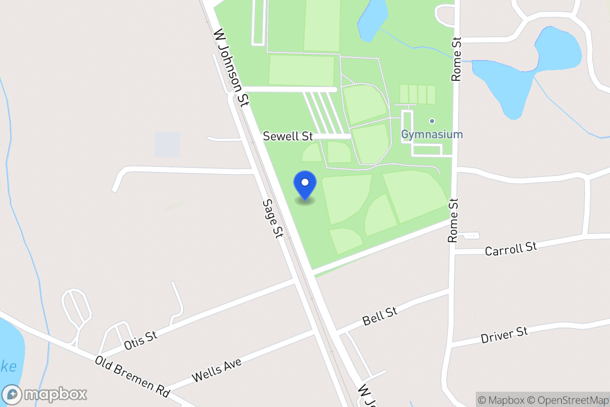 Map of 199 W Johnson St