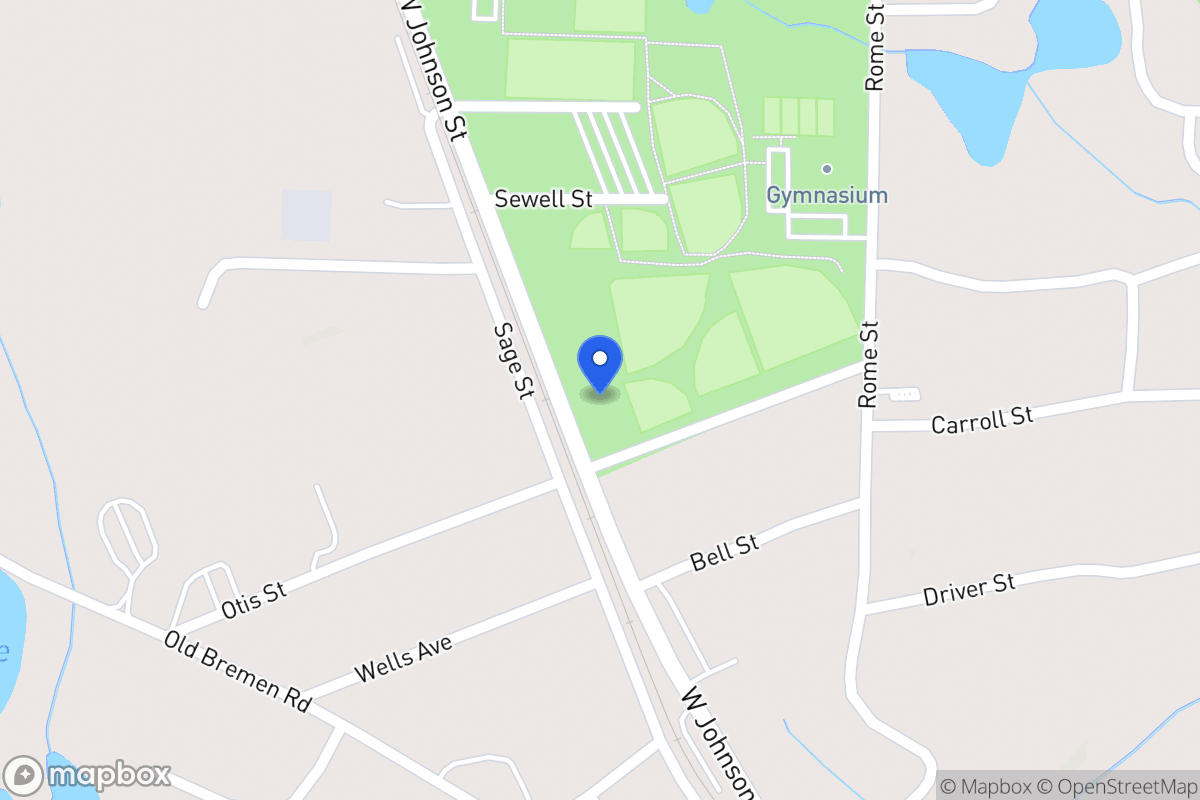 Map of 171 W Johnson St