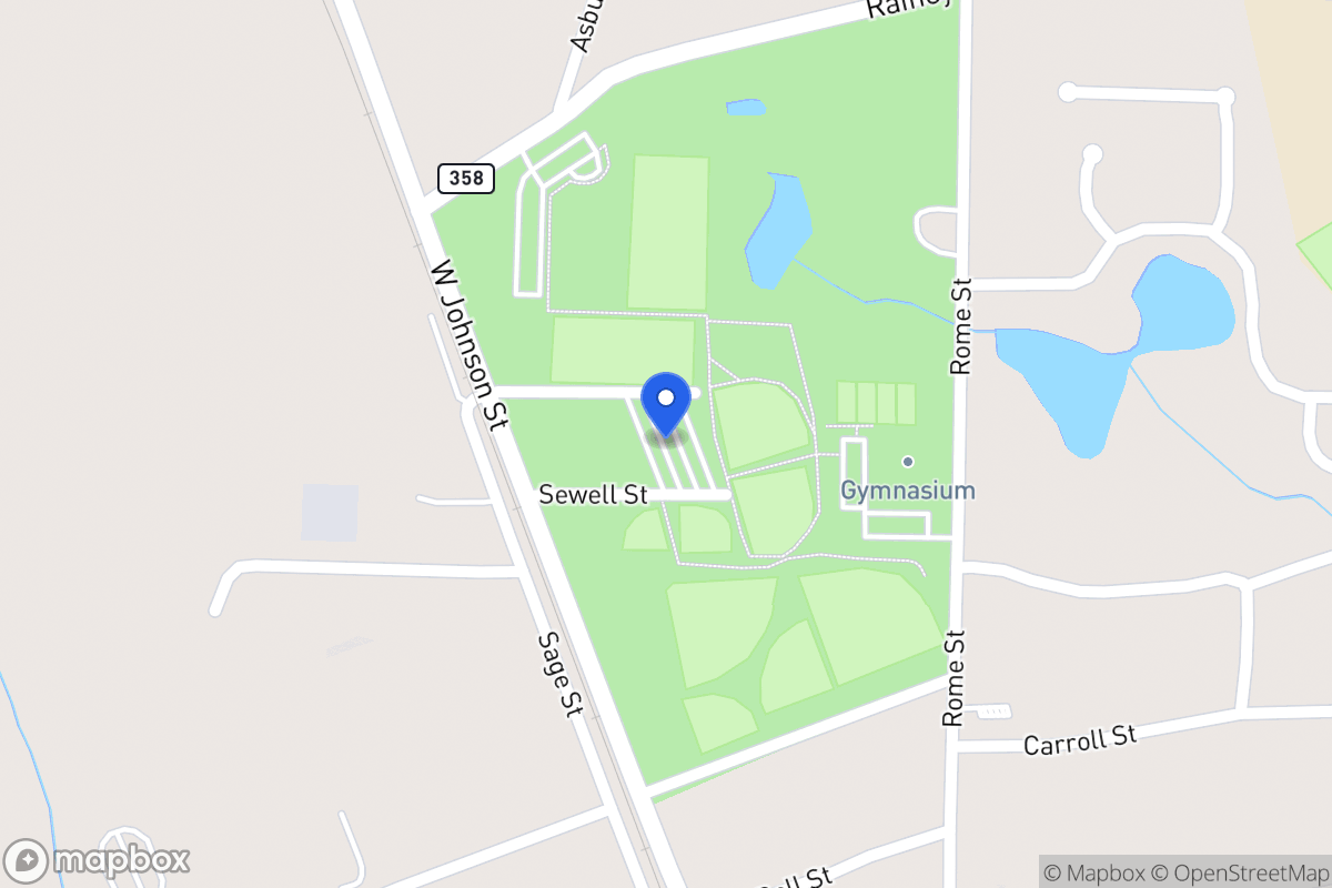 Map of 261 W Johnson St