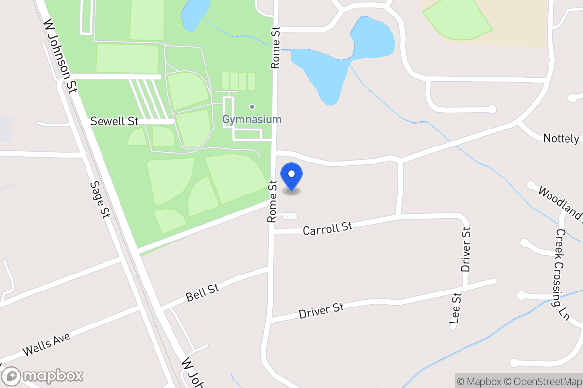 Map of 203 Rome St