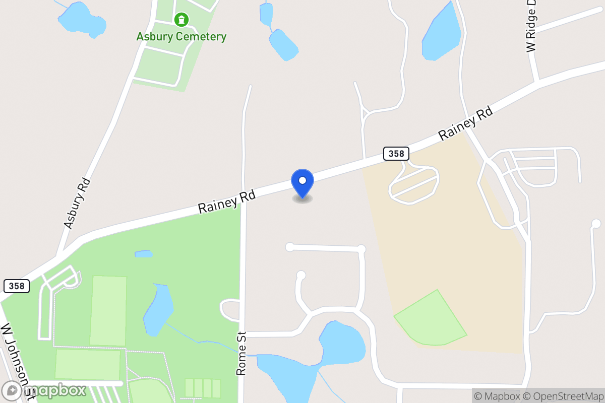 Map of 203 Rainey Rd