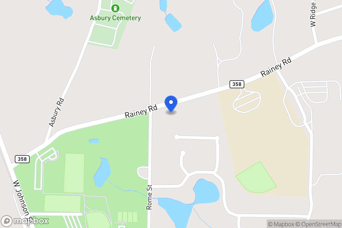 Map of 197 Rainey Rd