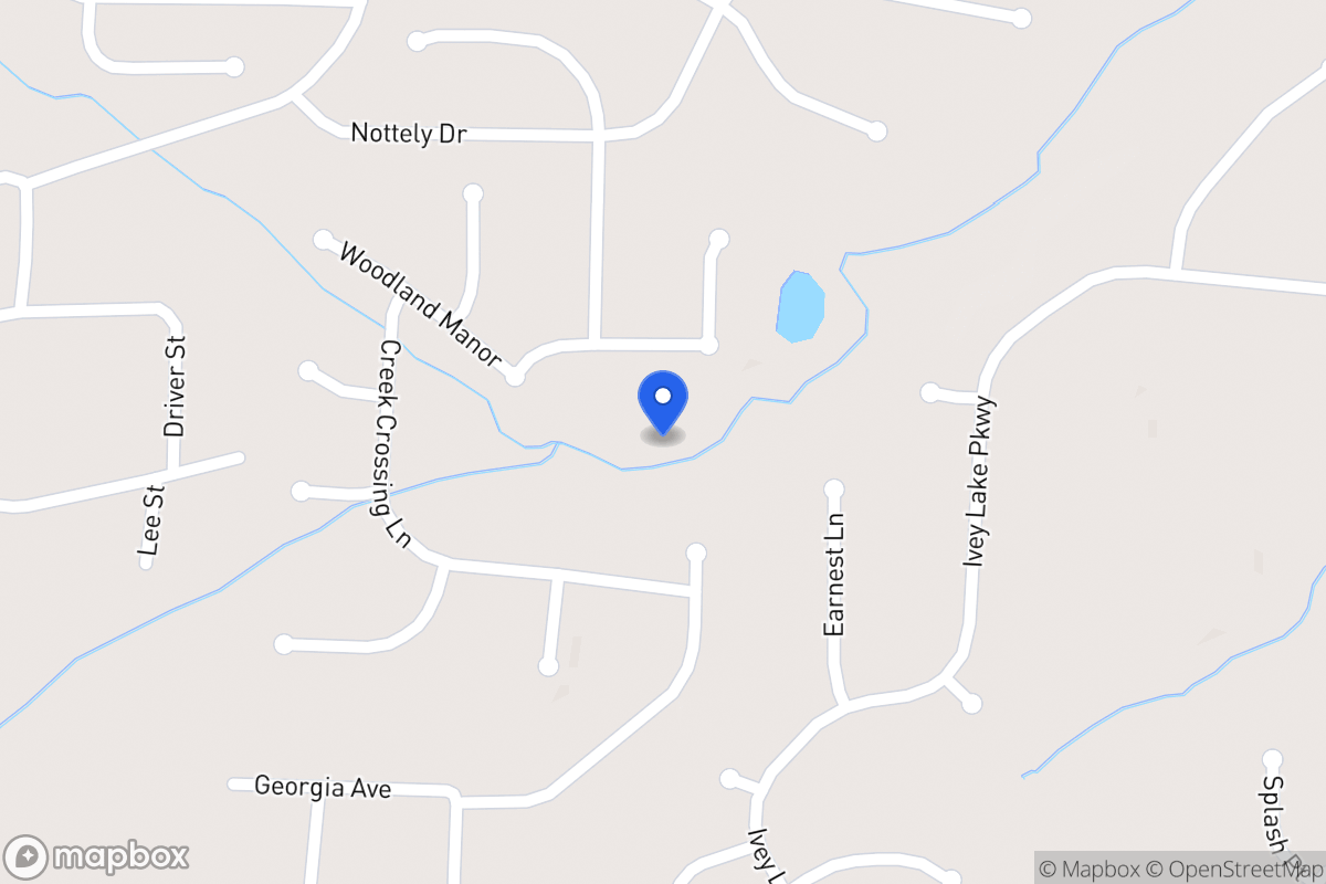 Map of Creek Crossing Ln