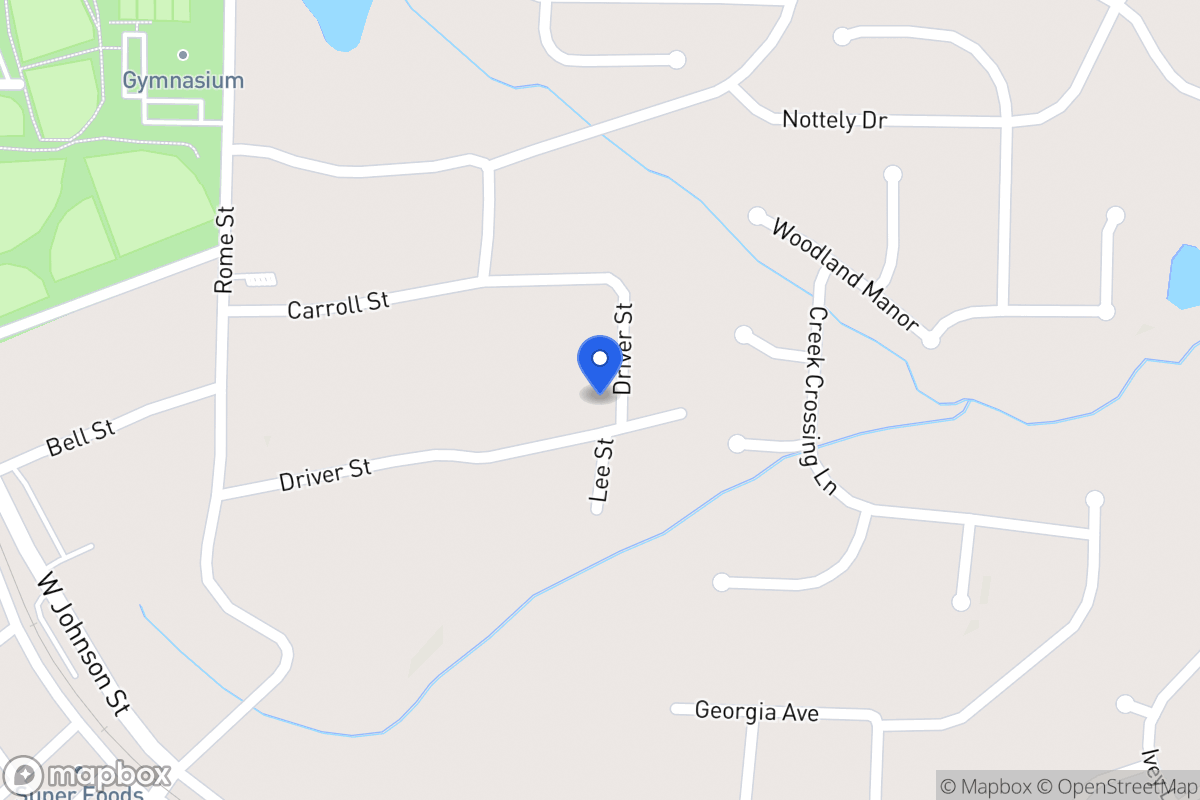 Map of 130 Driver St