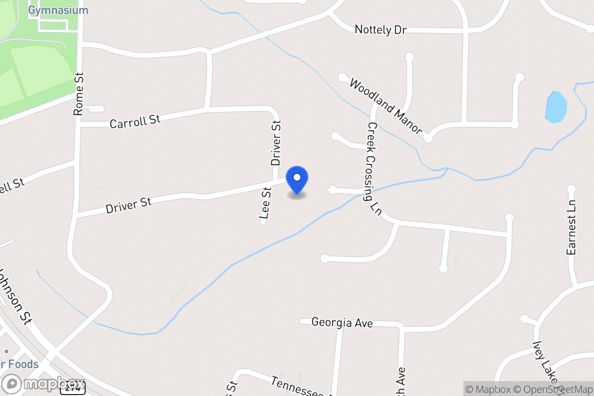 Map of 143 Driver St