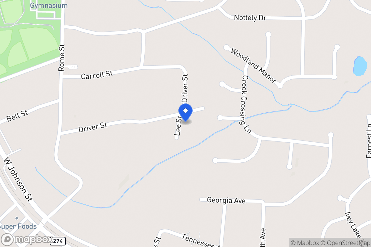 Map of 135 Driver St