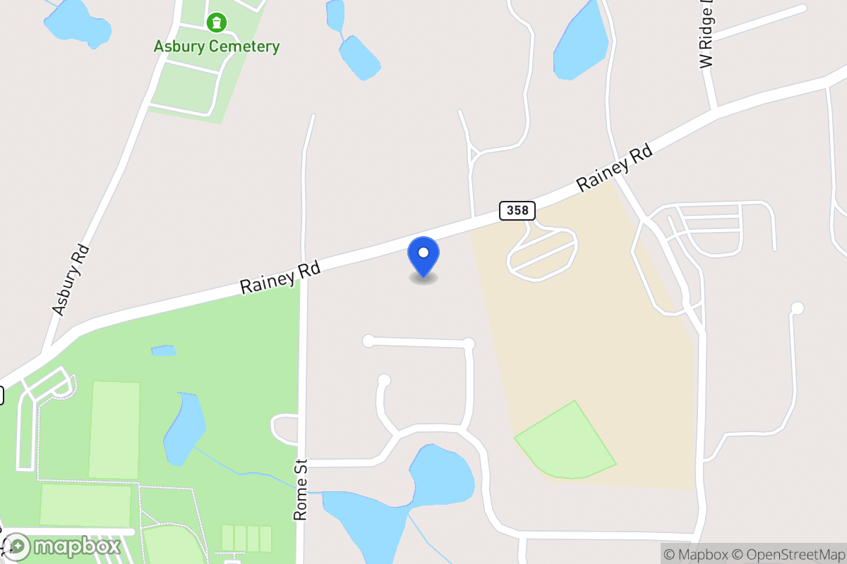 Map of 233 Rainey Rd