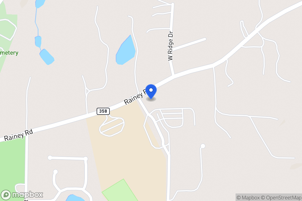 Map of 341 Rainey Rd