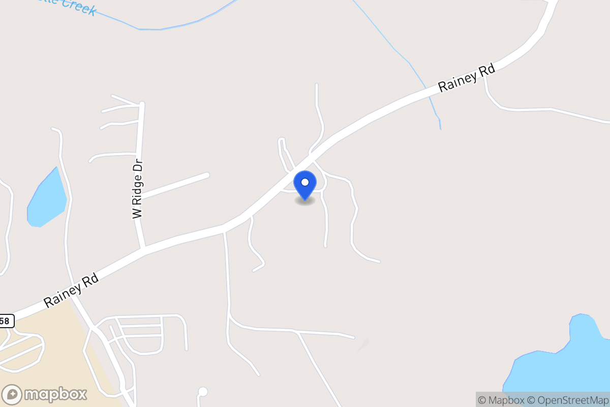 Map of 479 Rainey Rd