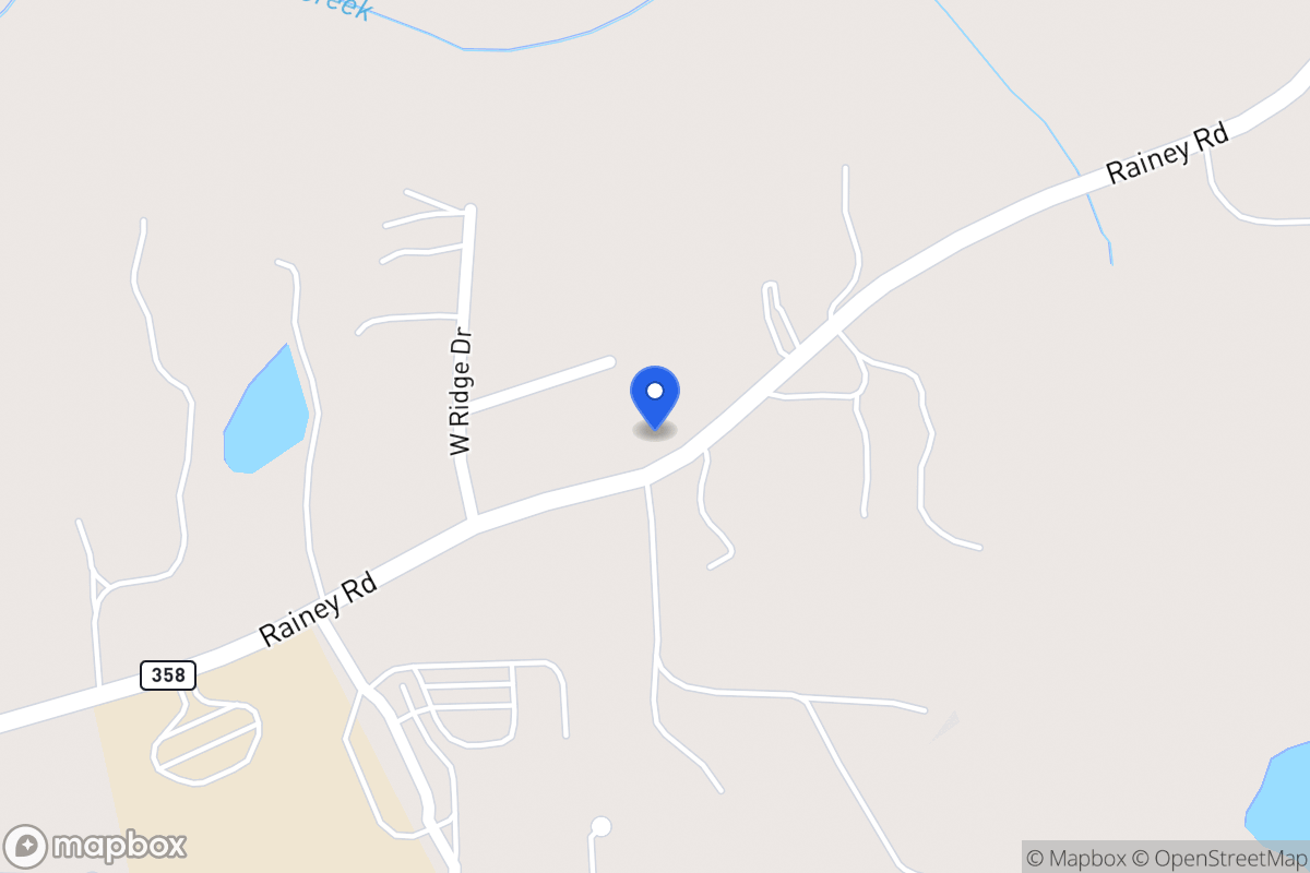 Map of 442 Rainey Rd