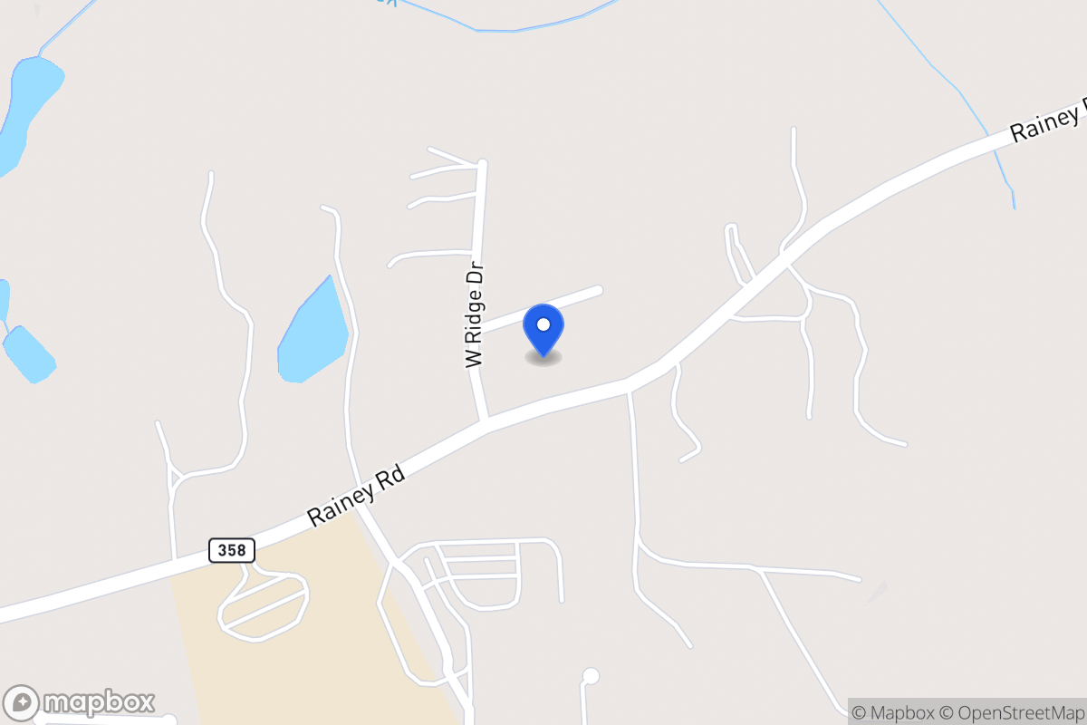 Map of 408 Rainey Rd