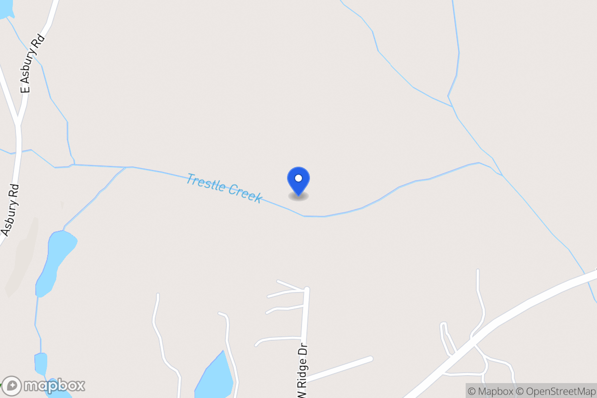 Map of W Ridge Dr