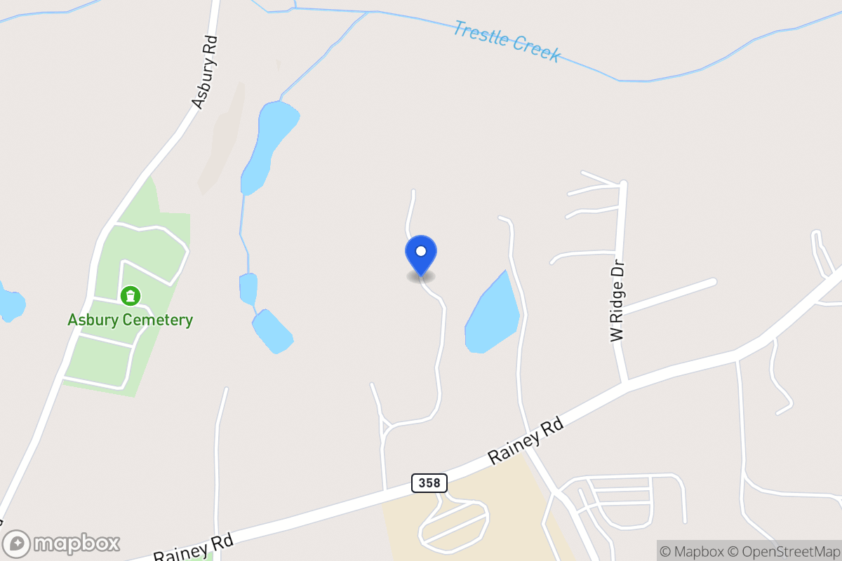 Map of 292 Rainey Rd