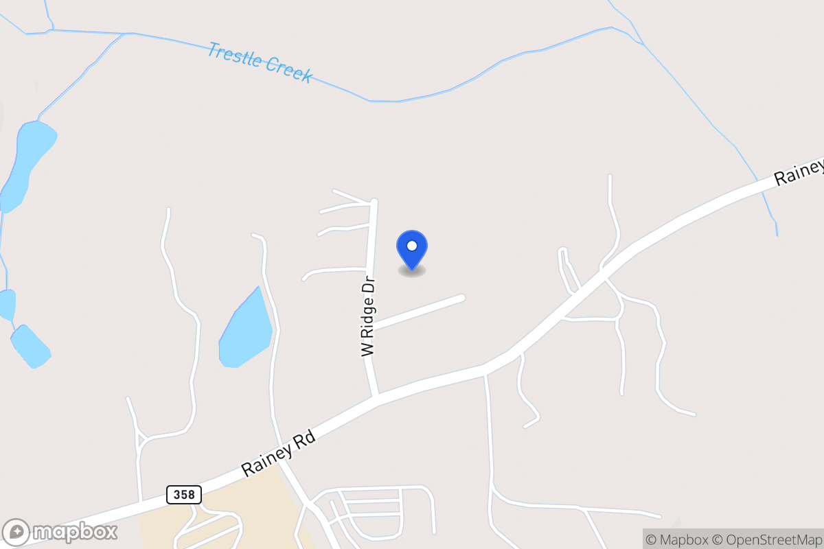 Map of 65 W Ridge Dr