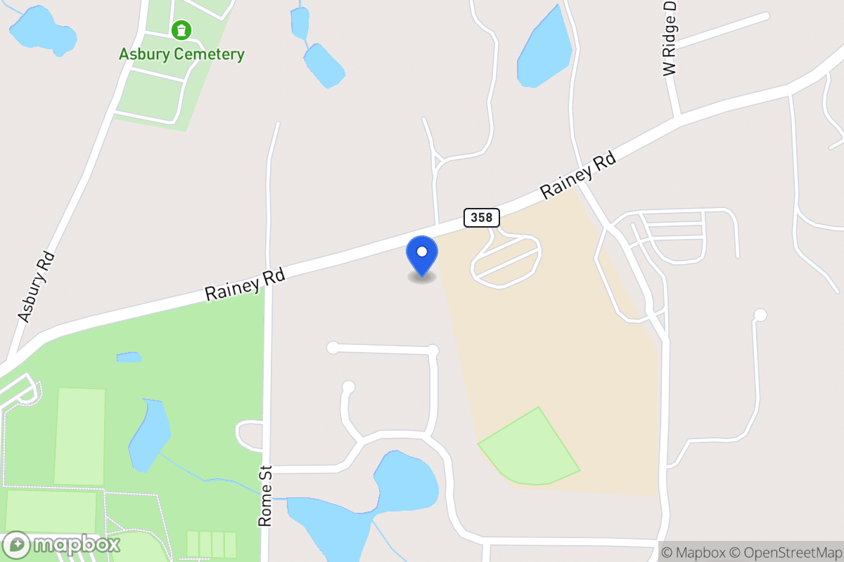Map of 243 Rainey Rd