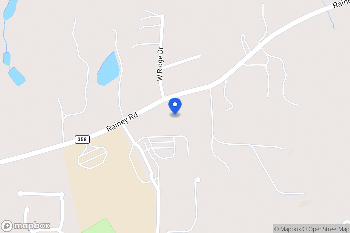 Map of 385 Rainey Rd