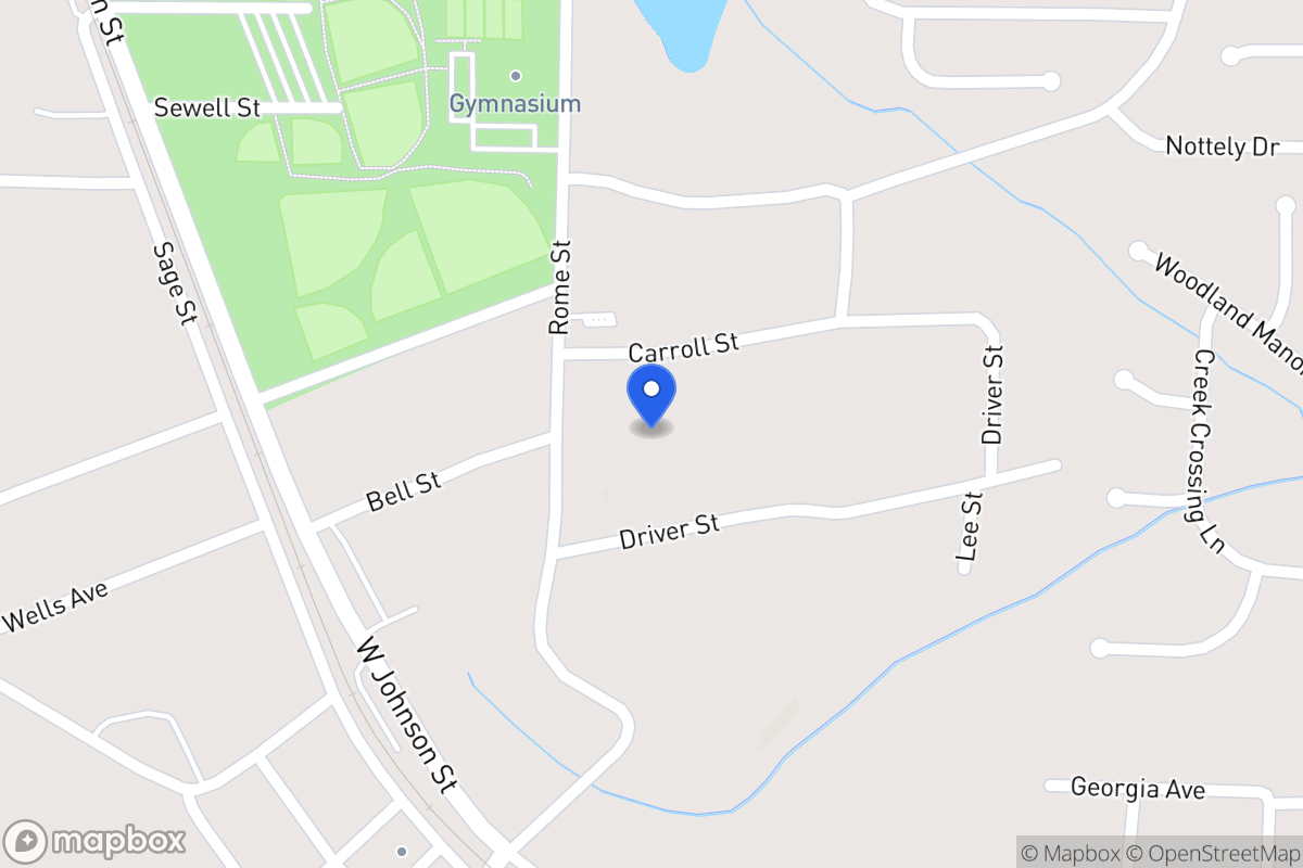 Map of Driver St