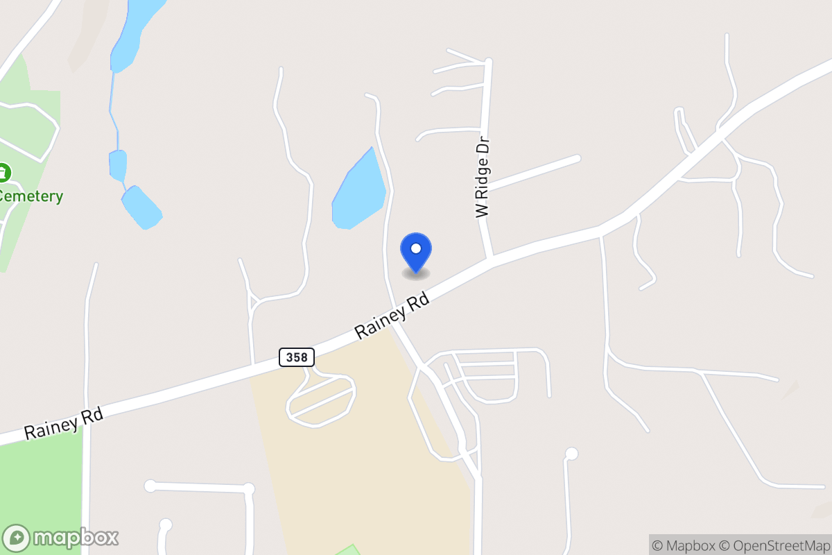 Map of 346 Rainey Rd