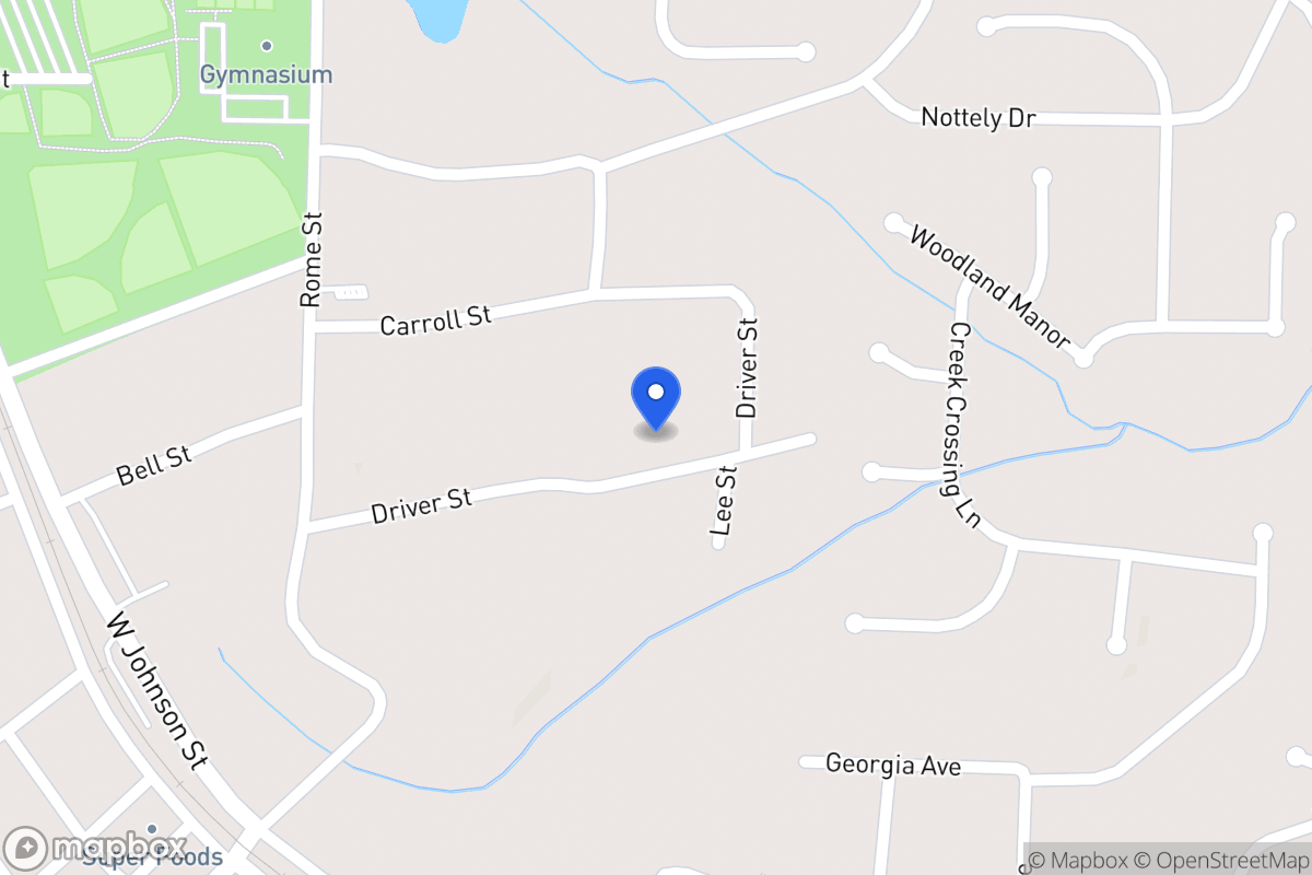 Map of 110 Driver St