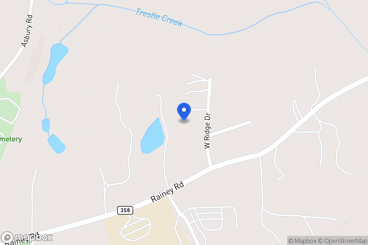 Map of 60 W Ridge Dr