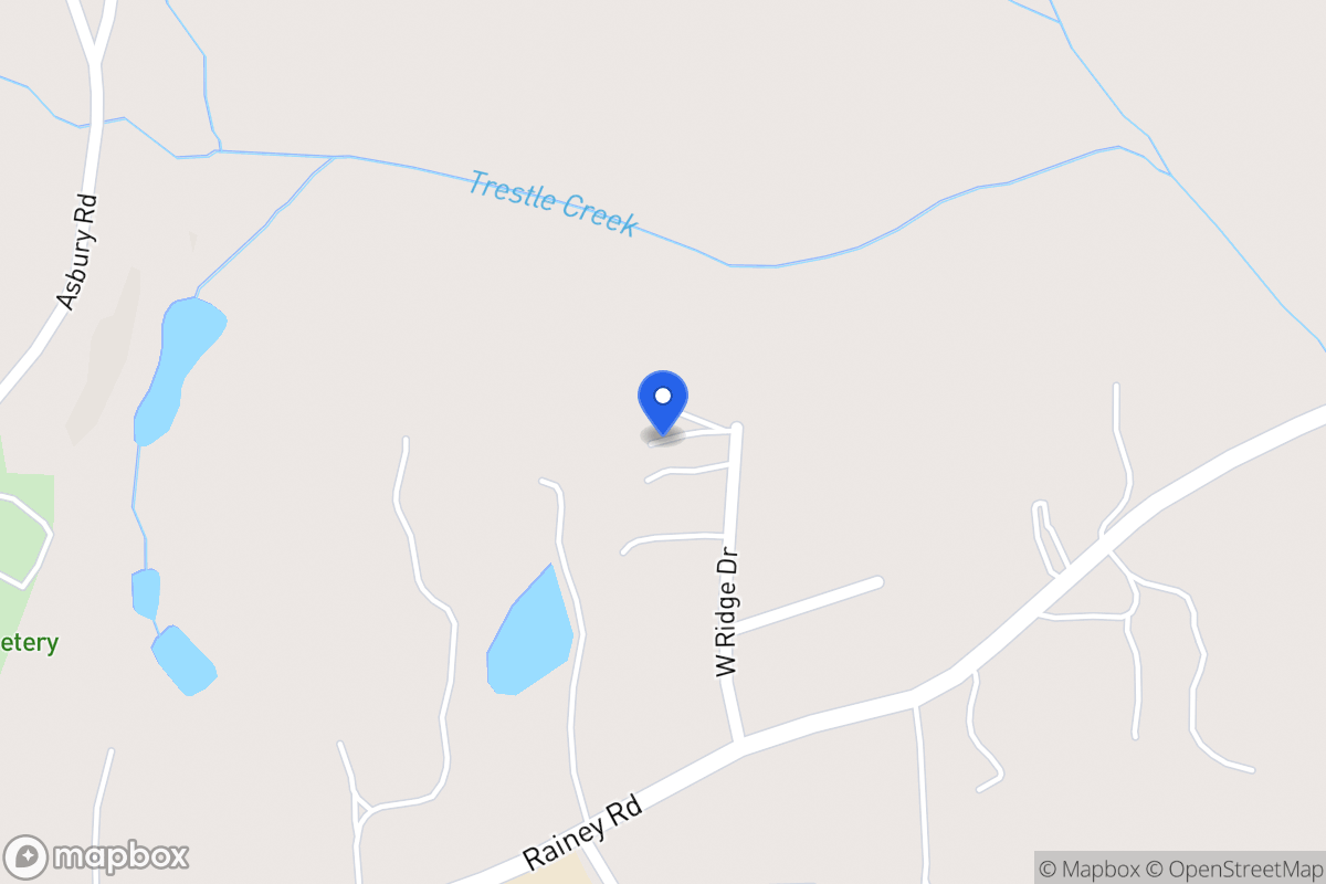 Map of 100 W Ridge Dr