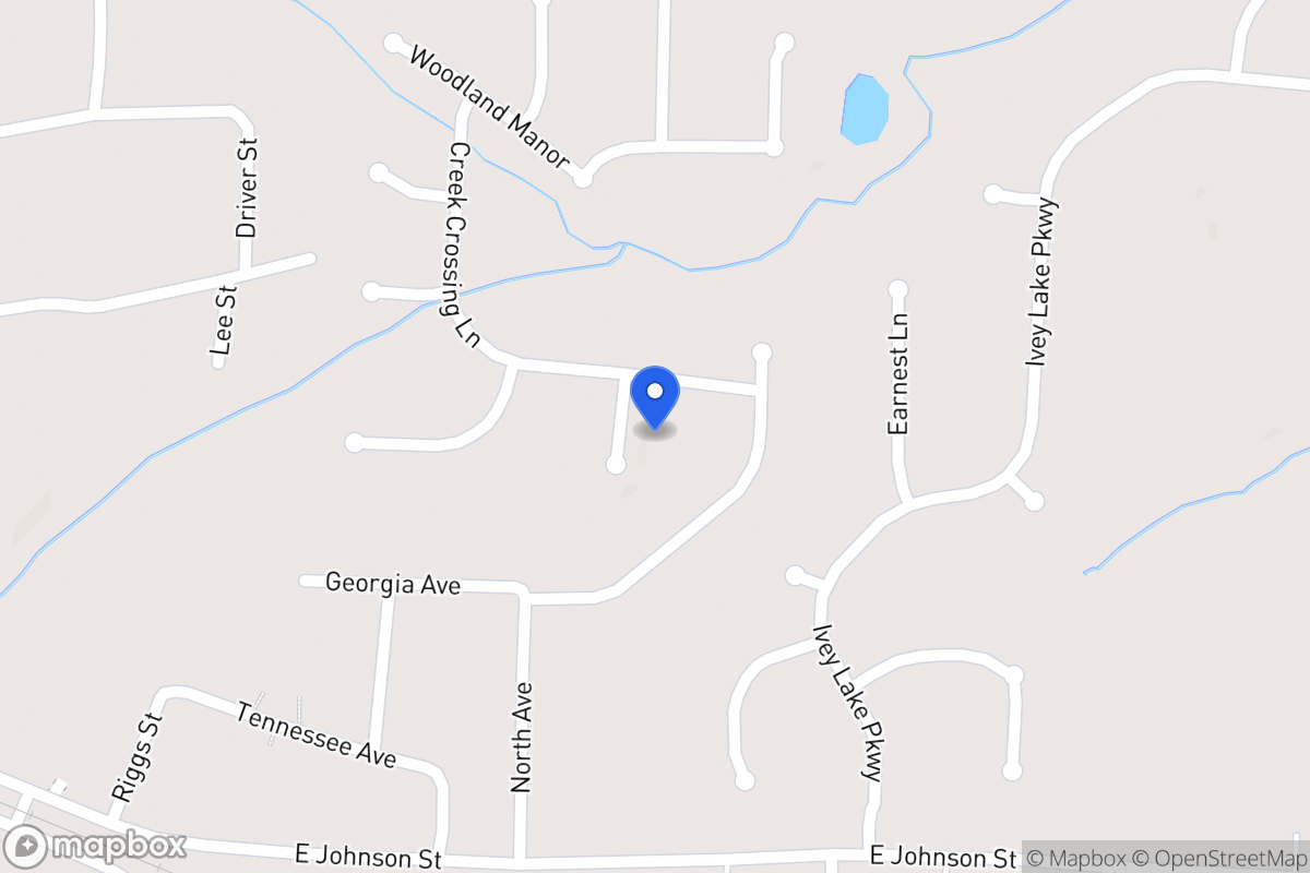 Map of 104 Woodside Ct