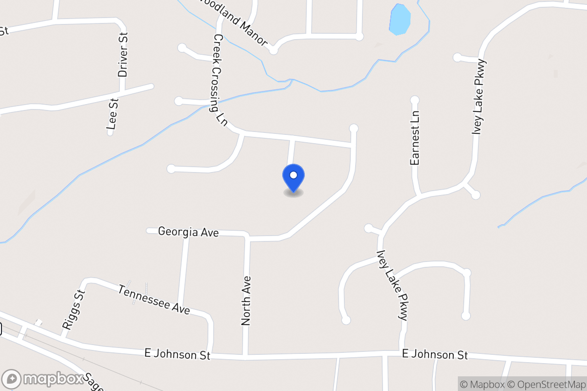 Map of 112 Woodside Ct