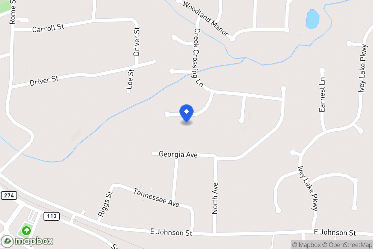 Map of 114 Arborwood Way