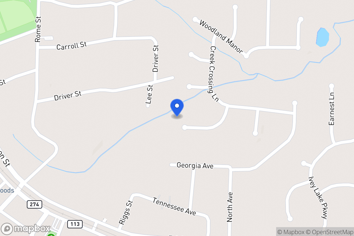 Map of 119 Arborwood Way