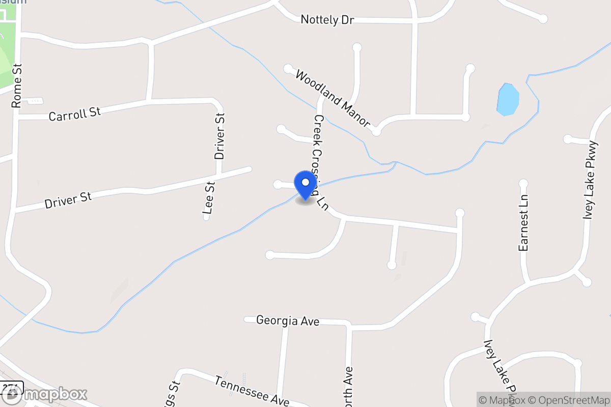 Map of 140 Creek Crossing Ln