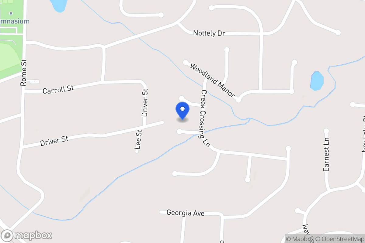Map of 105 Streambank Ct