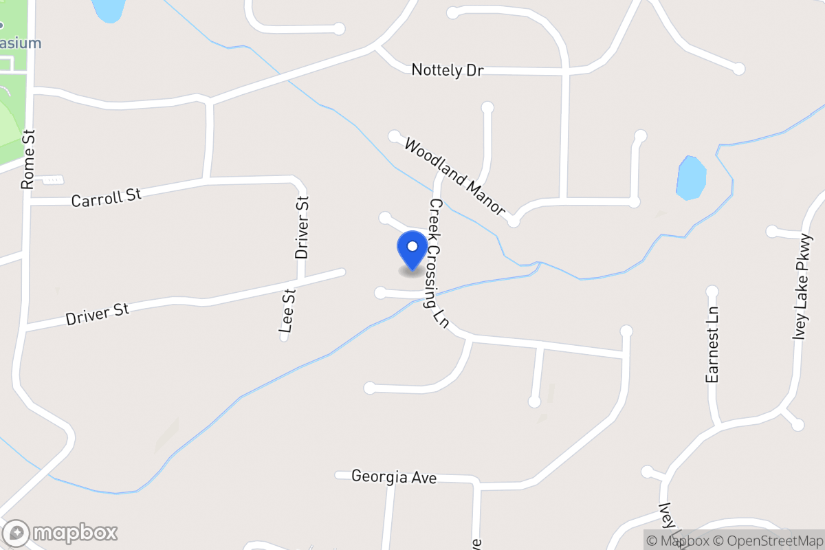 Map of 144 Creek Crossing Ln