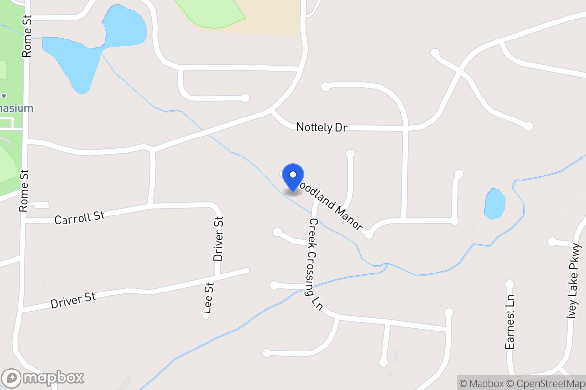 Map of 120 W Woodland Mnr