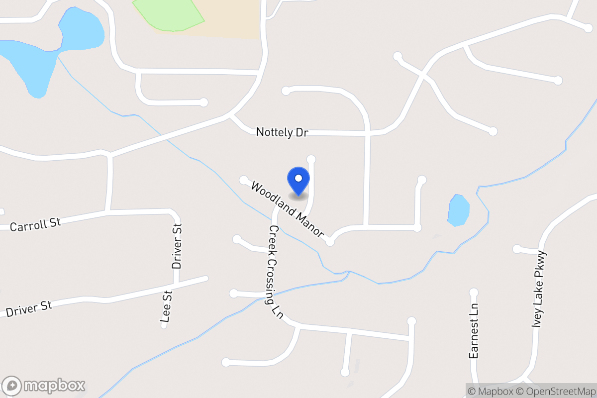 Map of 126 W Woodland Mnr