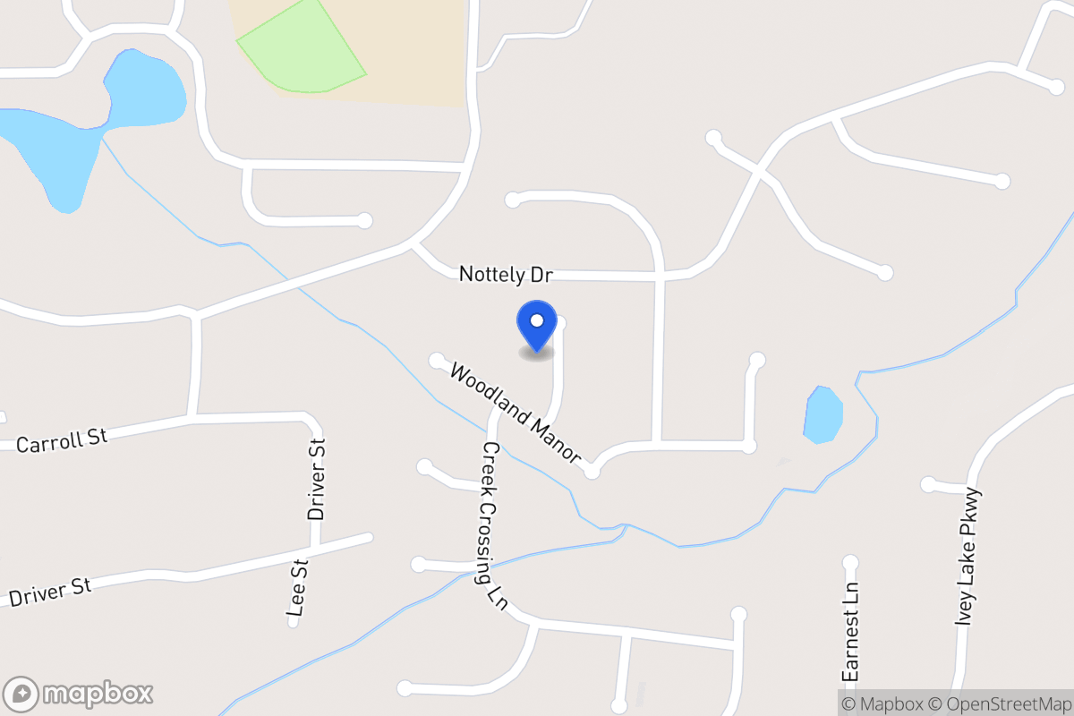 Map of 204 Bucks Trl