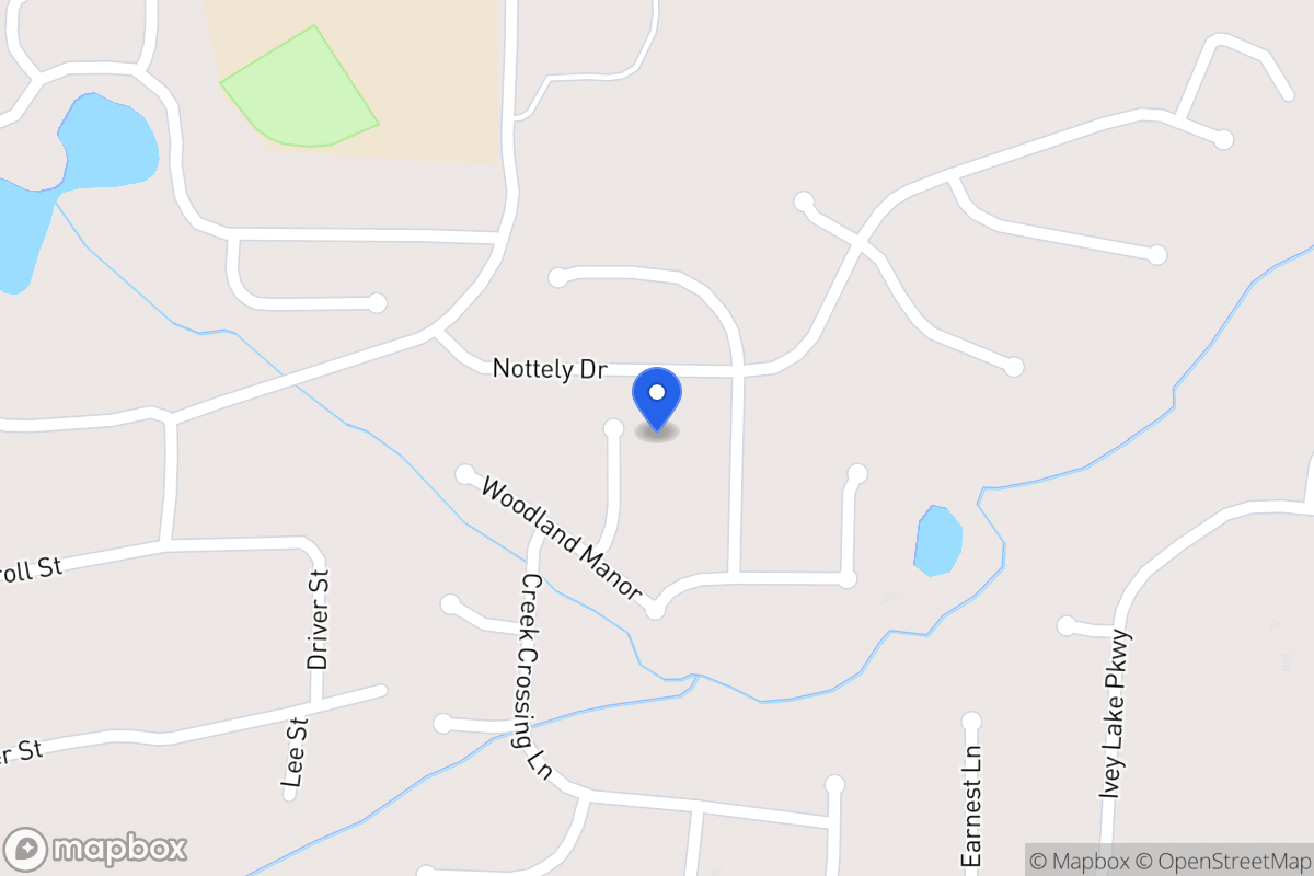 Map of 207 Bucks Trl