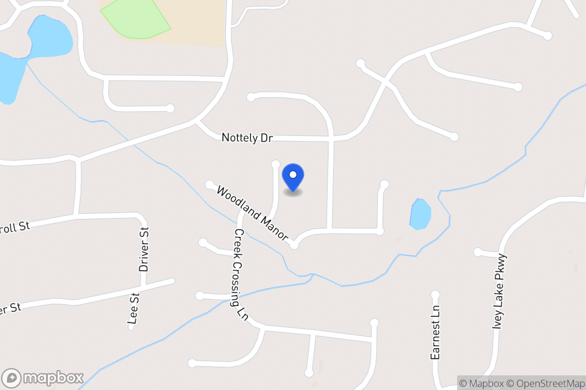 Map of 203 Bucks Trl