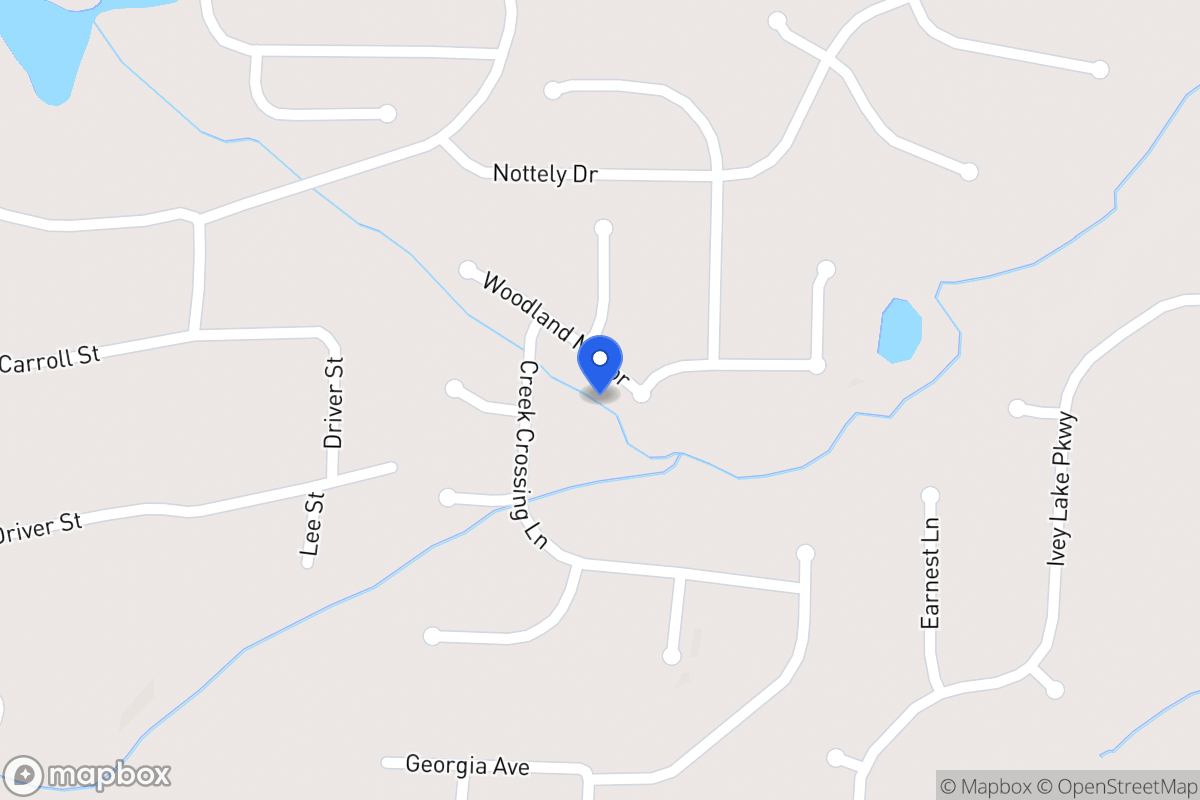 Map of 135 W Woodland Mnr