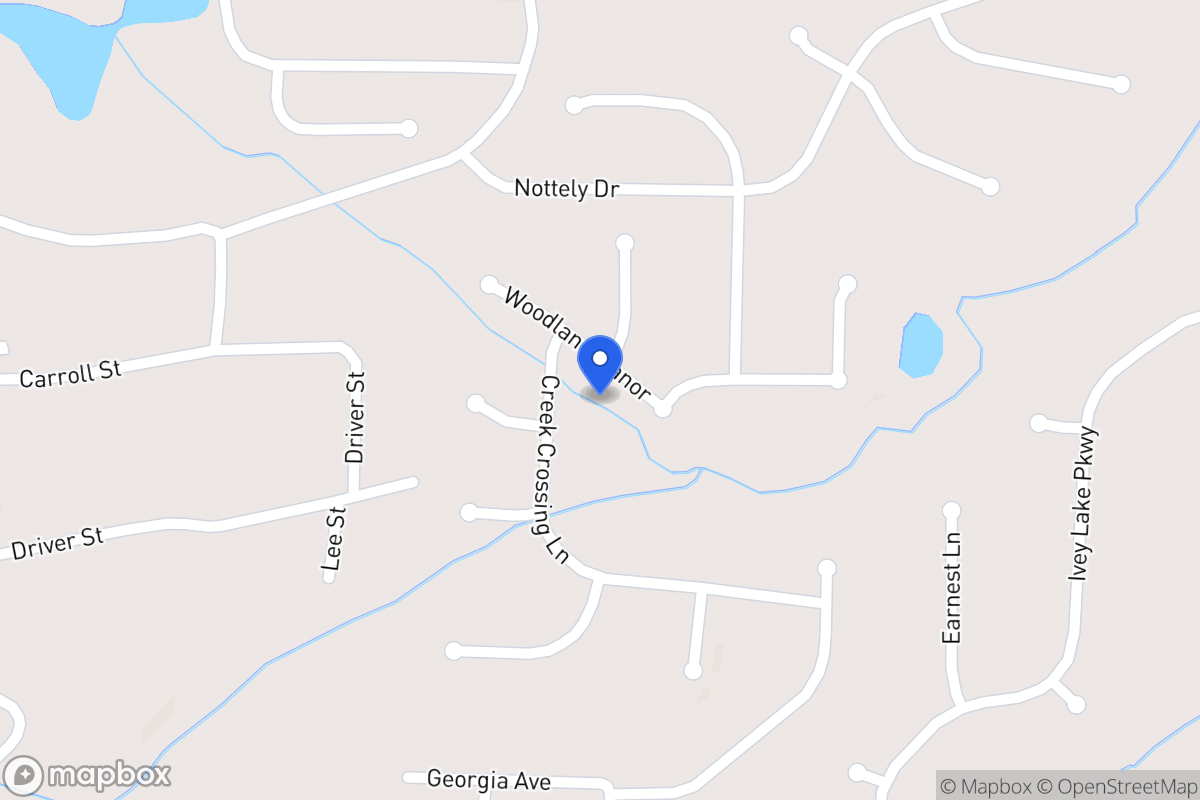 Map of 131 W Woodland Mnr
