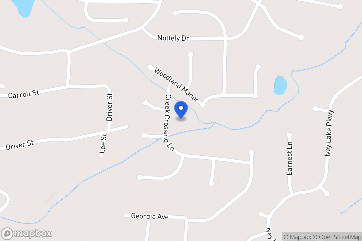 Map of 149 Creek Crossing Ln