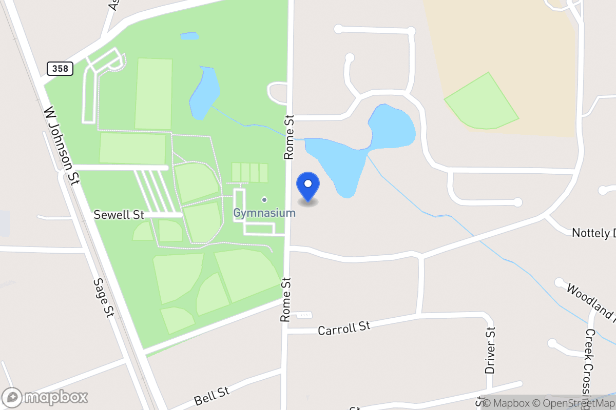 Map of 257 Rome St