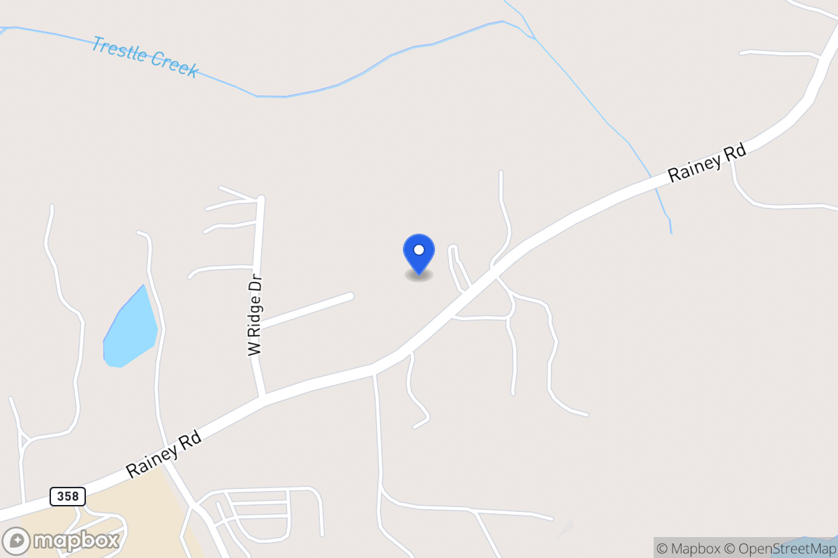Map of 476 Rainey Rd