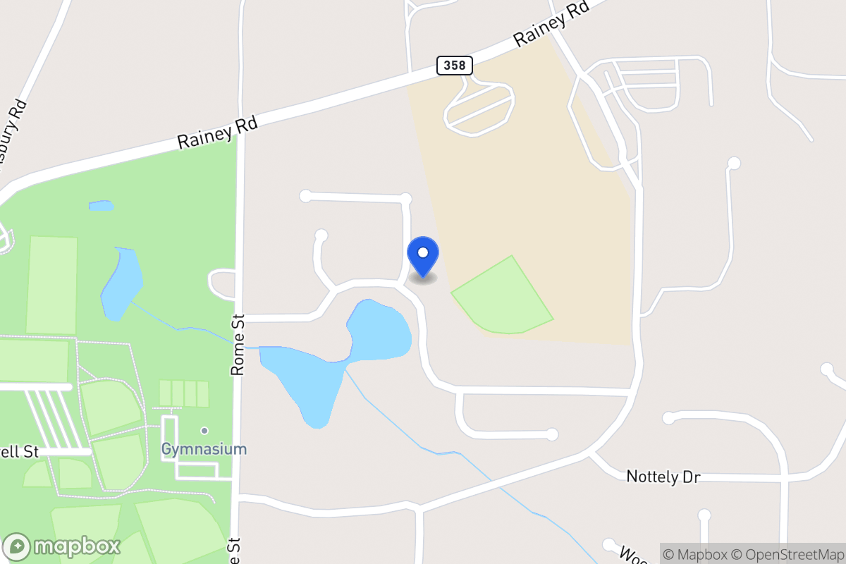Map of 301 Spruce Creek Ln