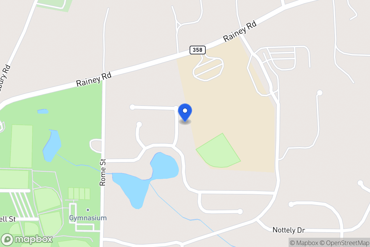 Map of 313 Spruce Creek Ln