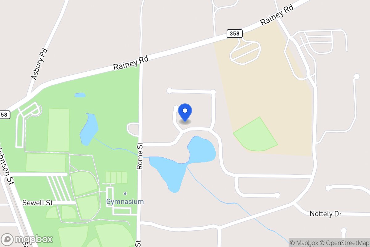 Map of 201 Stone Creek Ct