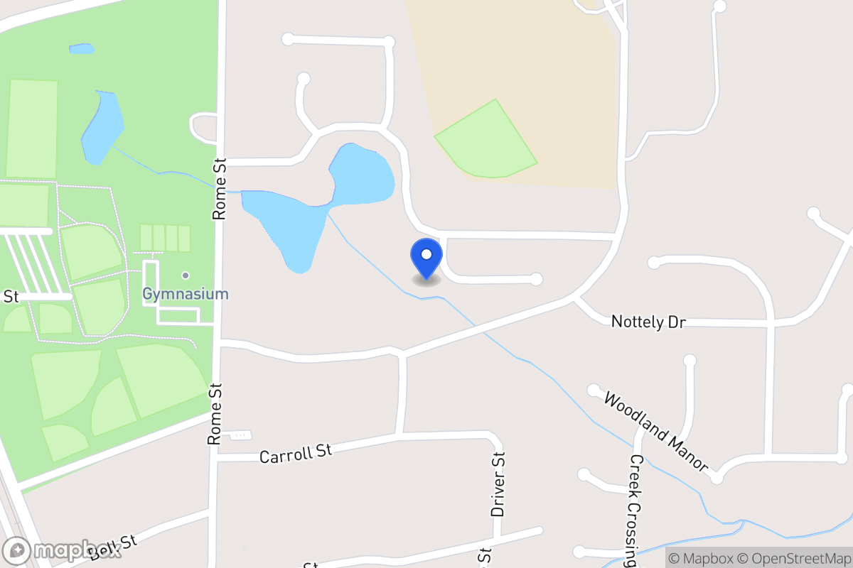Map of 409 River Bluff Dr